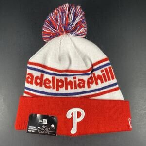 New Era 60532354 Winter Knit Cuffed Pom Beanie Hat
